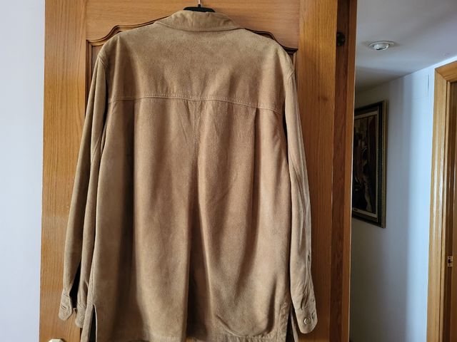 Chaqueta Ante piel lomos Cordero Talla 42