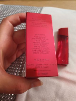 Miniatura Perfume Azzaro Visit Rojo