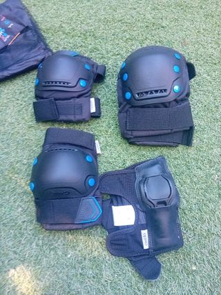 Casco y protecciones Oxelo sin estrenar 