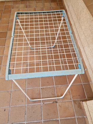 Tendedero moderno azul