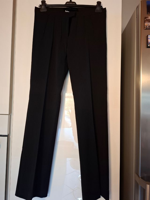 Pantaloni eleganti Imperial donna neri M nuovi