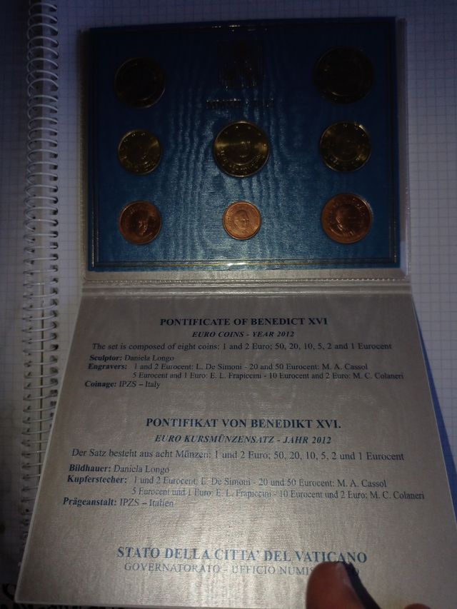 Vaticano 2012 Euroset