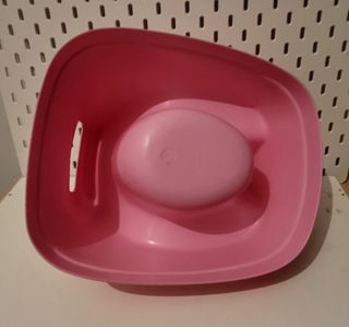 Primo vasino Chicco rosa. Lavato e igienizato.