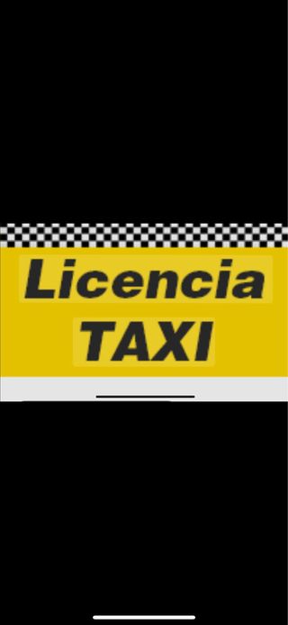 licencia con coche taxi Madrid 