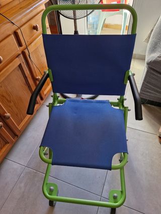 Silla para bajar plantas movilidad reducida.