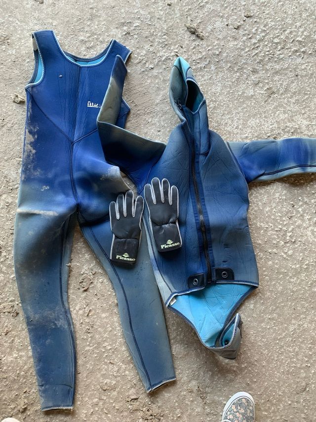 Acepto Ofertas - Traje de neopreno Picasso azul