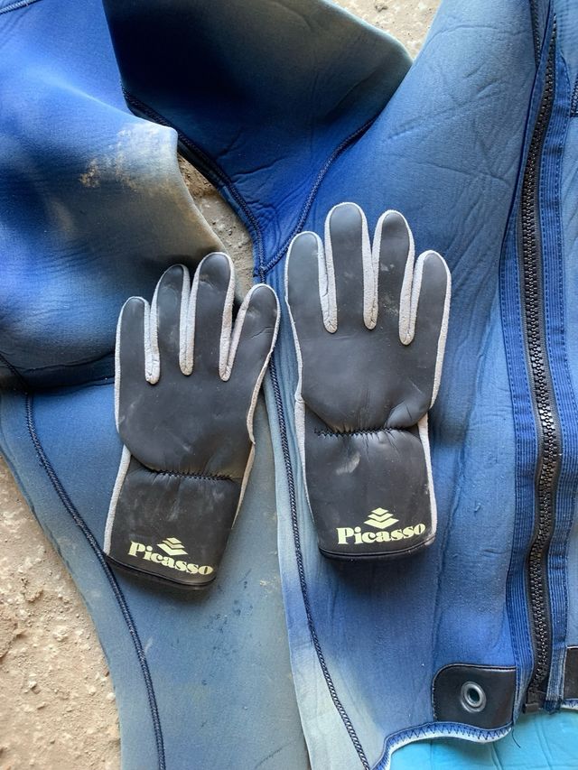 Acepto Ofertas - Traje de neopreno Picasso azul