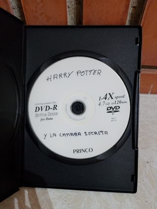 DVD Harry Potter y la Cámara Secreta