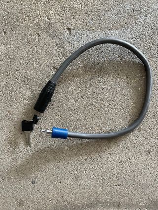 Antifurto Bici Btwin Grigio con Chiavi