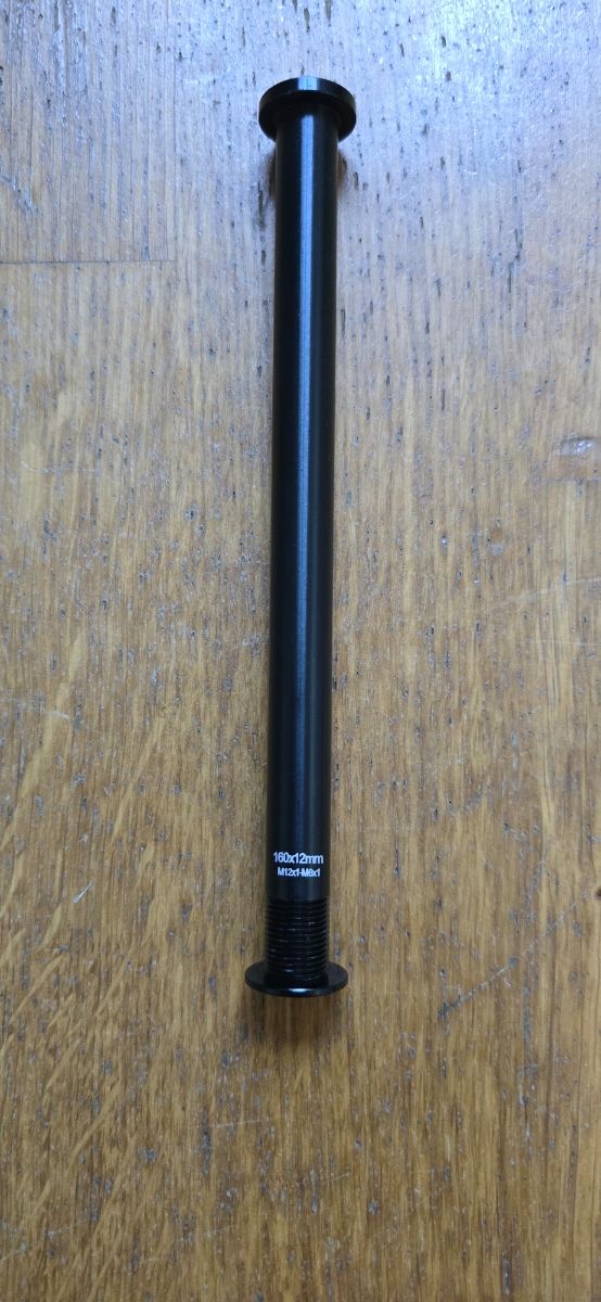 Eje Rueda Trasera Bicicleta 160x12mm