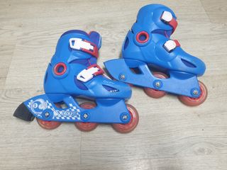 Patines en línea azules para niñ@s talla 26-28 