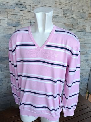 Jersey Gant Rosa Rayas