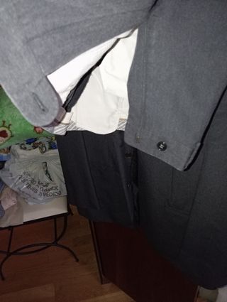 Traje de caballero Taiga gris