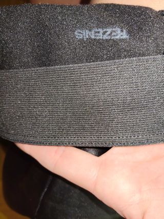 Leggings negros cuero forrados