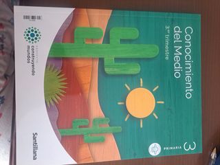 CONOCIMIENTO DEL MEDIO MOCHILA LIGERA 3 PRIMARI...