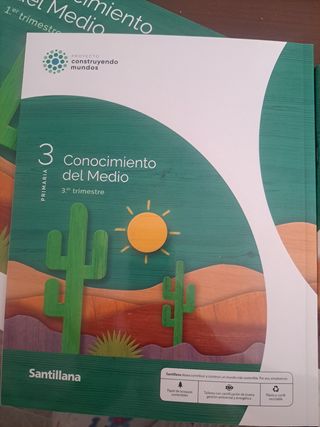 CONOCIMIENTO DEL MEDIO MOCHILA LIGERA 3 PRIMARI...