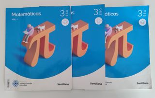 PACK MATEMÁTICAS 3ESO SANTILLANA