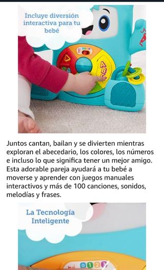 Rockea y Aprende Fisher-Price 6-36 Meses