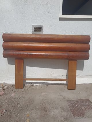 Cabecero de madera estilo mexicano