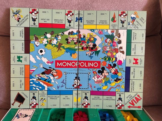 Monopolino Disney Vintage anni 90