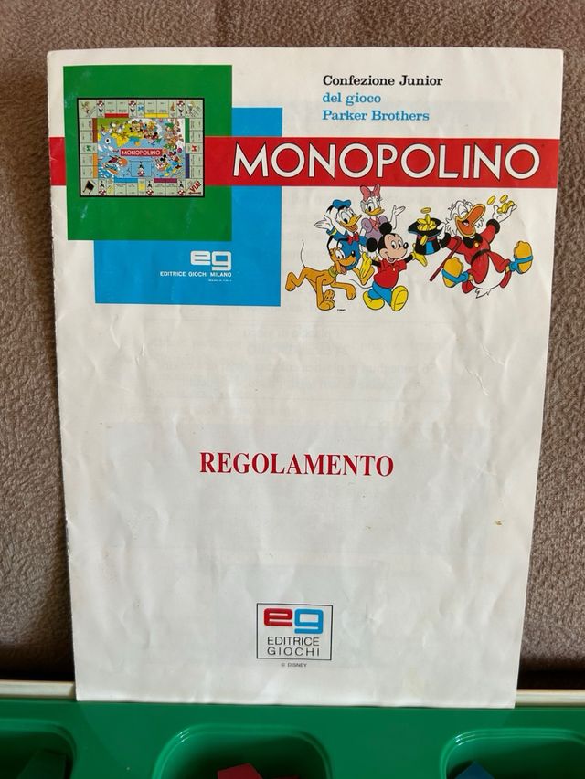 Monopolino Disney Vintage anni 90