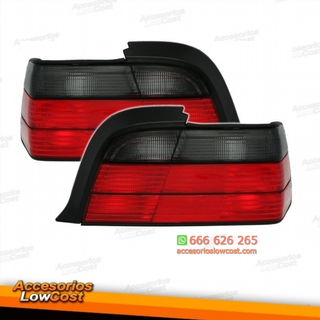 PILOTOS TRASEROS PARA BMW E36, 90-97, COUPE, ROJ