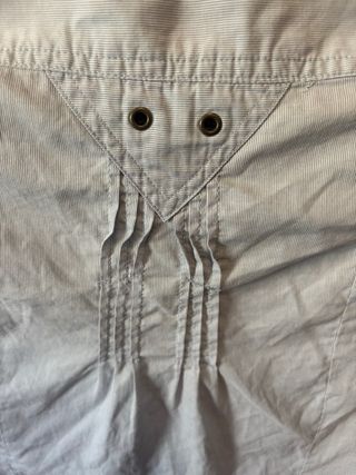 Blusa gris de manga corta