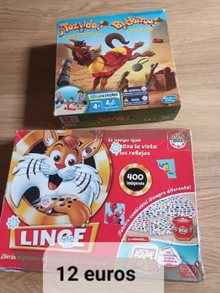 Juego de mesa Tozudo Buckaroo! y Lince
