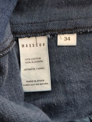 Falda pantalón vaquera Masscob