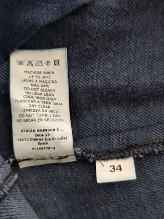 Falda pantalón vaquera Masscob