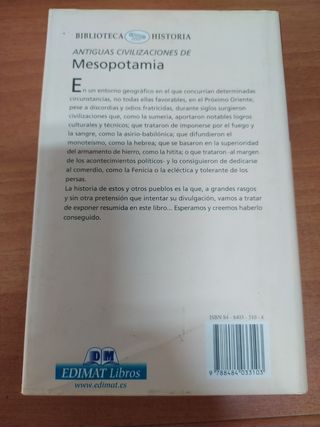 Antiguas civilizaciones de Mesopotamia