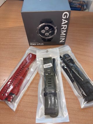 Reloj Garmin Fenix 5 Plus Plata