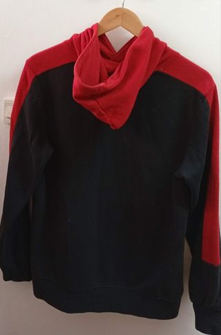 Sudadera Nike Jordan Negra y Roja