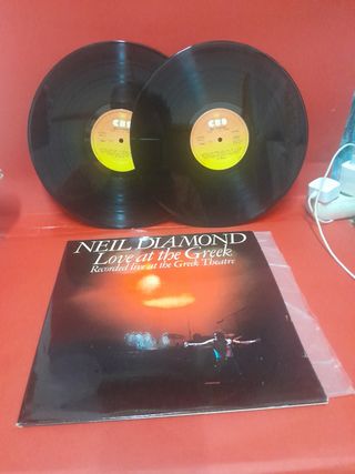 Vinilo Neil Diamond Love at the Greek