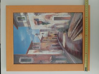 Cuadros con marco de madera