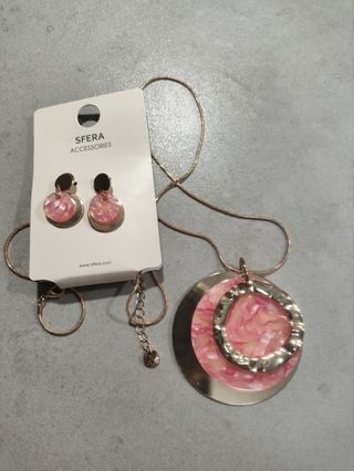 Collar y pendientes de Sfera