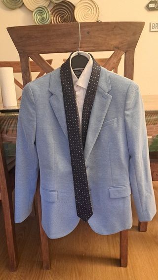 Americana, camisa, corbata comunion tizzas