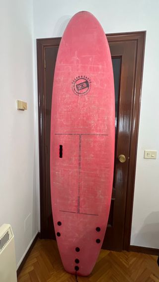 Tabla Surf Ocean Earth Softboard 7'6 Roja