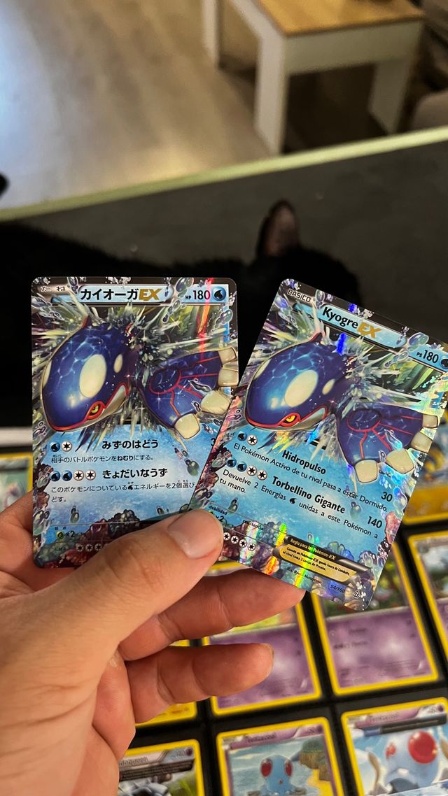 Carta Pokémon Kyogre EX Duelos Primigenios XY