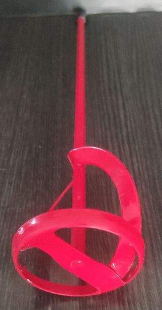 Mezclador para taladro rojo