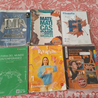 Libros de 1 bachillerato