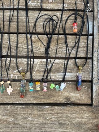 Pack Collares Cuentas Abalorios Multicolor