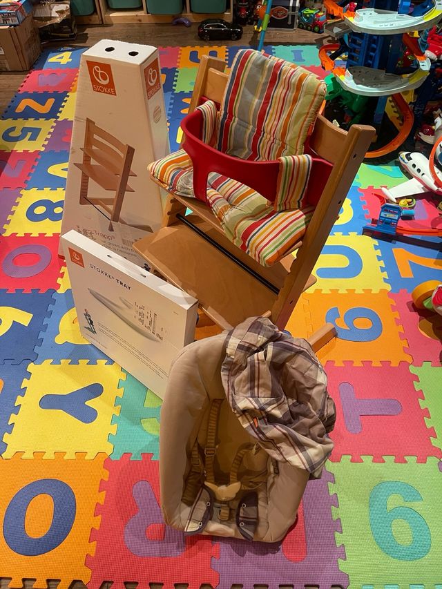 Silla Stokke Tripp Trapp + Bandeja