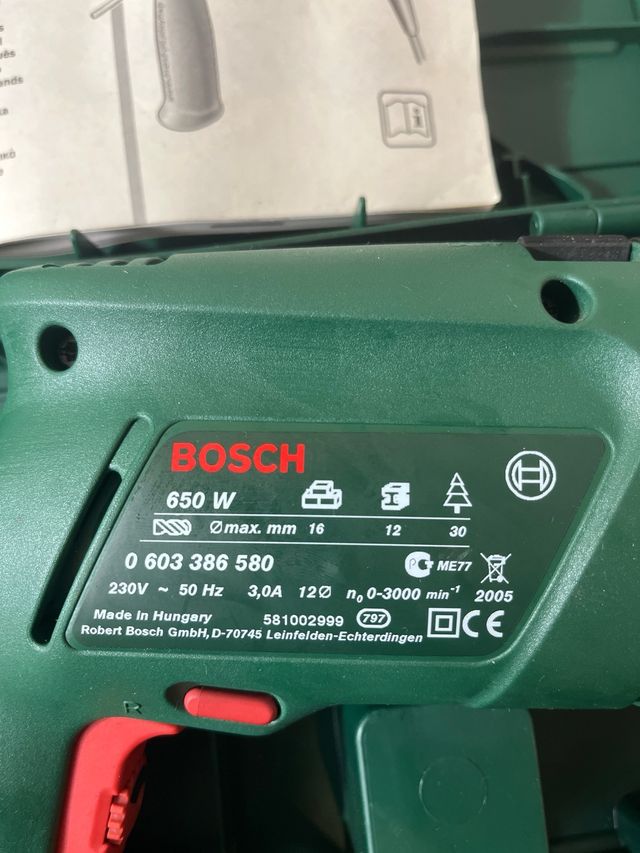 Taladro Bosch PSB 650 RE Electrónico