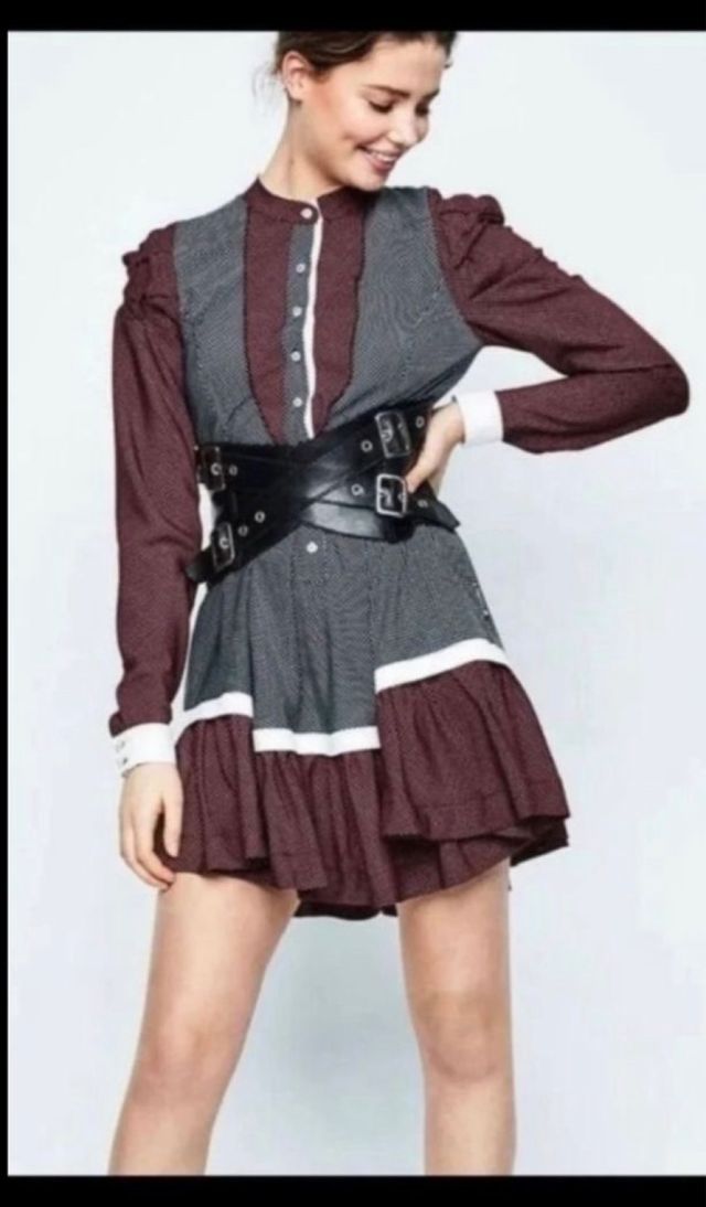 Vestido T.M. estilo preppy