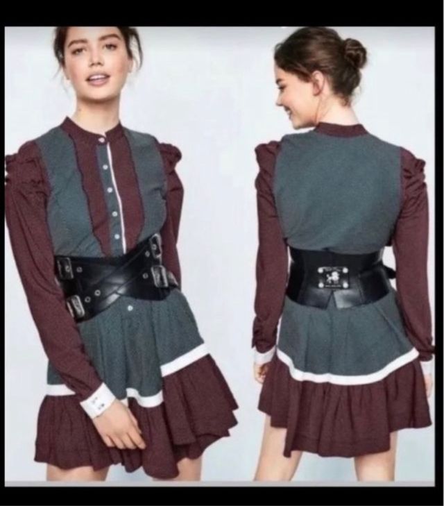 Vestido T.M. estilo preppy