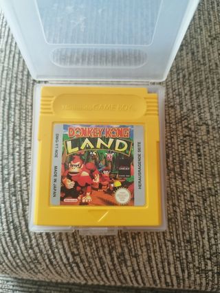 Donkey Kong Land Game Boy Nintendo Amarillo