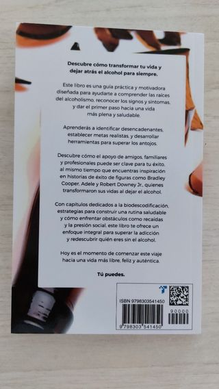 Libro Dejar el alcohol tu puedes