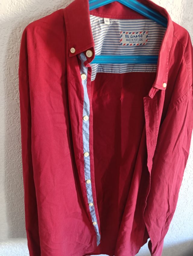 Camisa El Ganso Roja Talla M