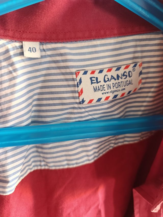 Camisa El Ganso Roja Talla M